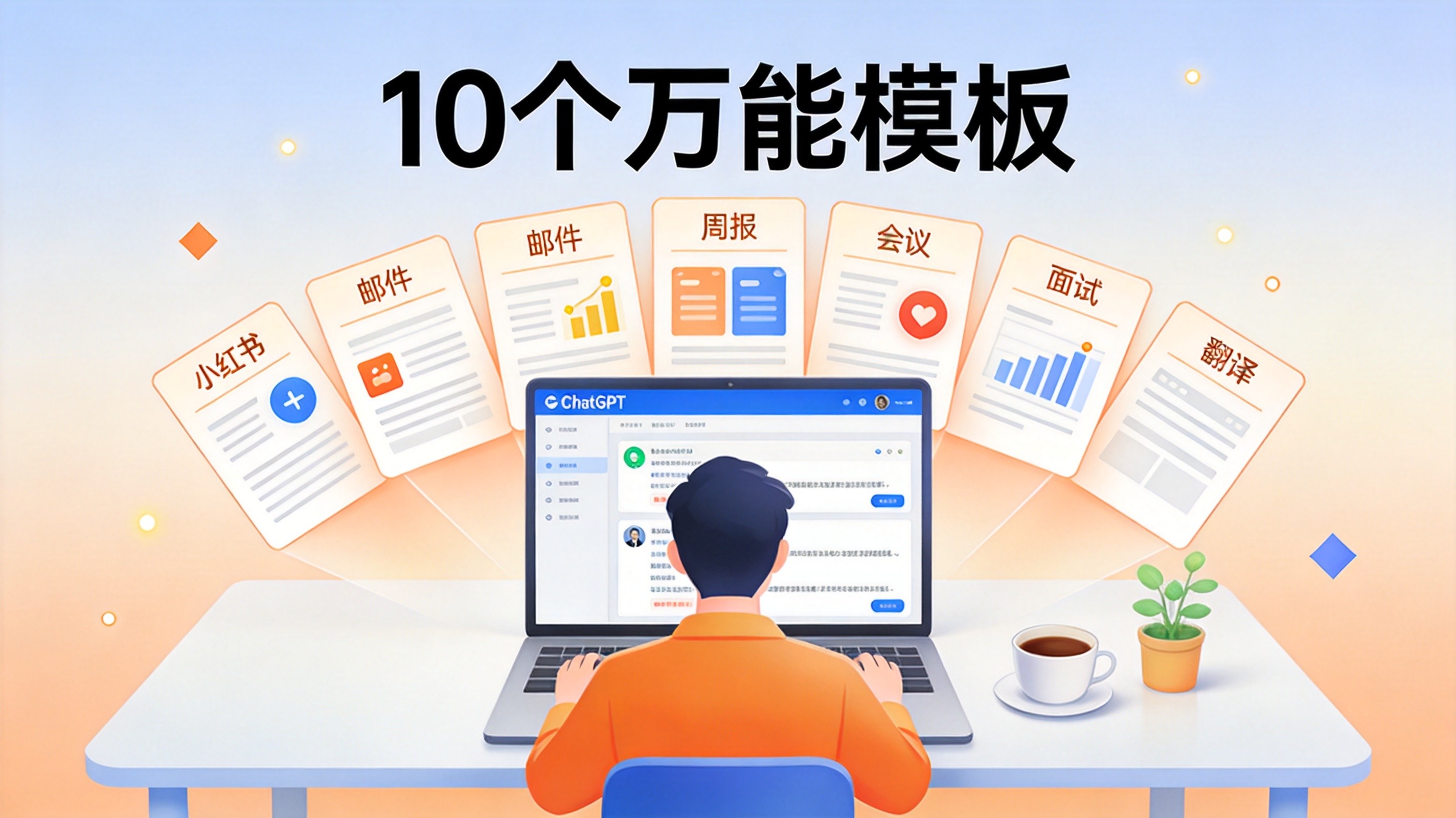 ChatGPT万能提示词:10个高质量Prompt模板(直接复制即用)