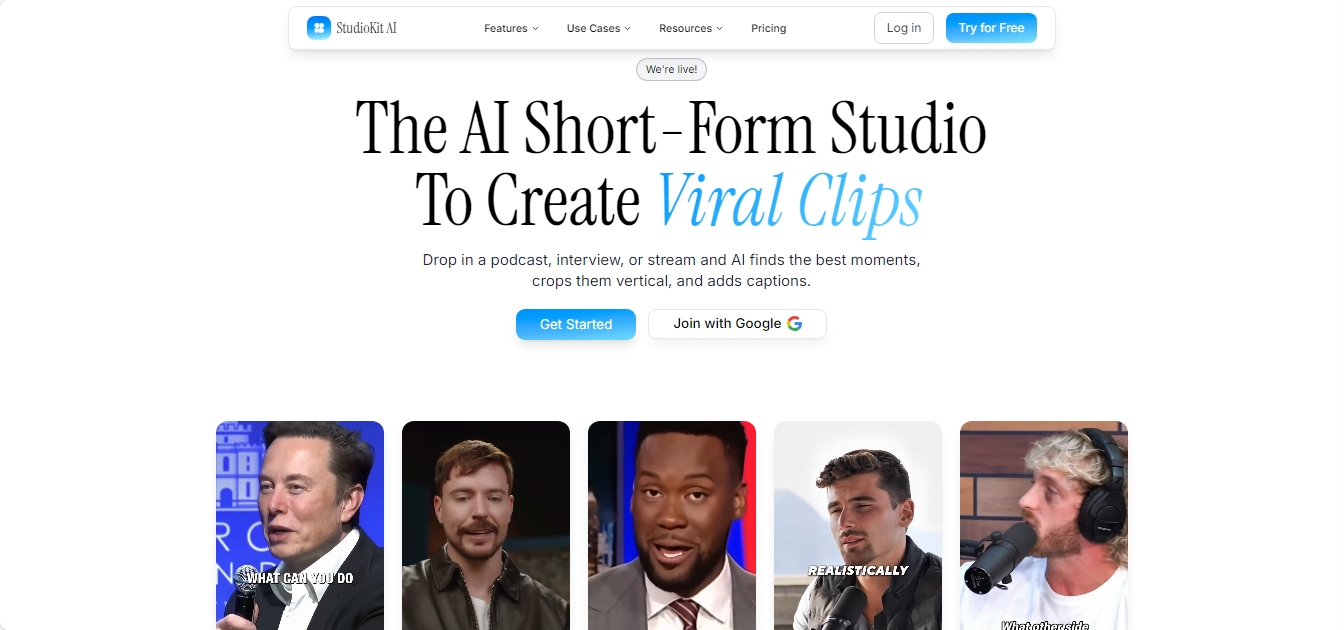 StudioKit AI 电商AI广告与产品视频生成工具 StudioKit.ai