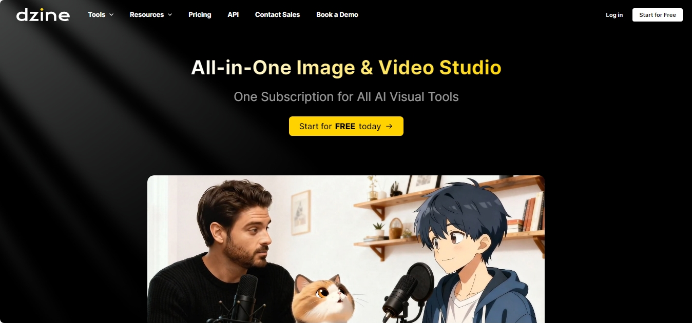 Dzine AI 一体化AI图像与视频设计工具 Dzine