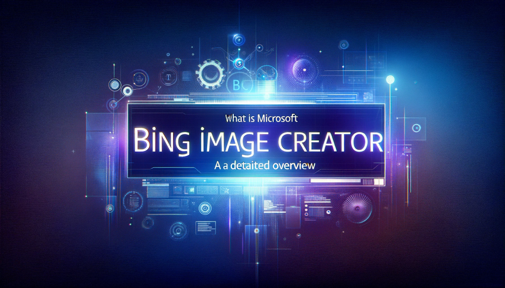 Bing Image Creator 免费AI图像生成器 Bing Image Creator