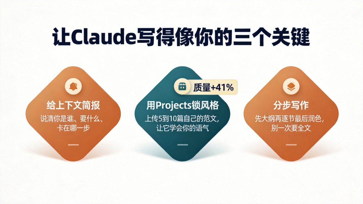 Claude写作提示词大全:27条从准备到定稿的实测Prompt(2026最新)