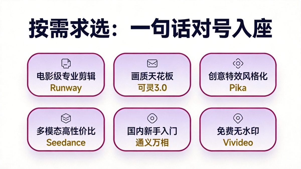 2026年AI视频工具推荐:10款AI视频生成工具(专业级+免费版全盘点)